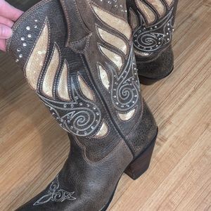 Western cowgirl boots